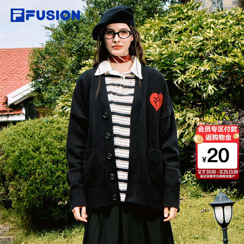 FILAFUSION斐乐潮牌编织衫