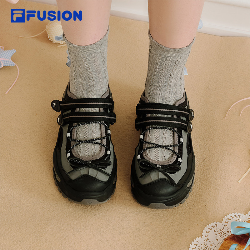 软糖凉鞋丨FILA FUSION斐乐玛丽珍凉鞋女2026夏季新款休闲运动鞋