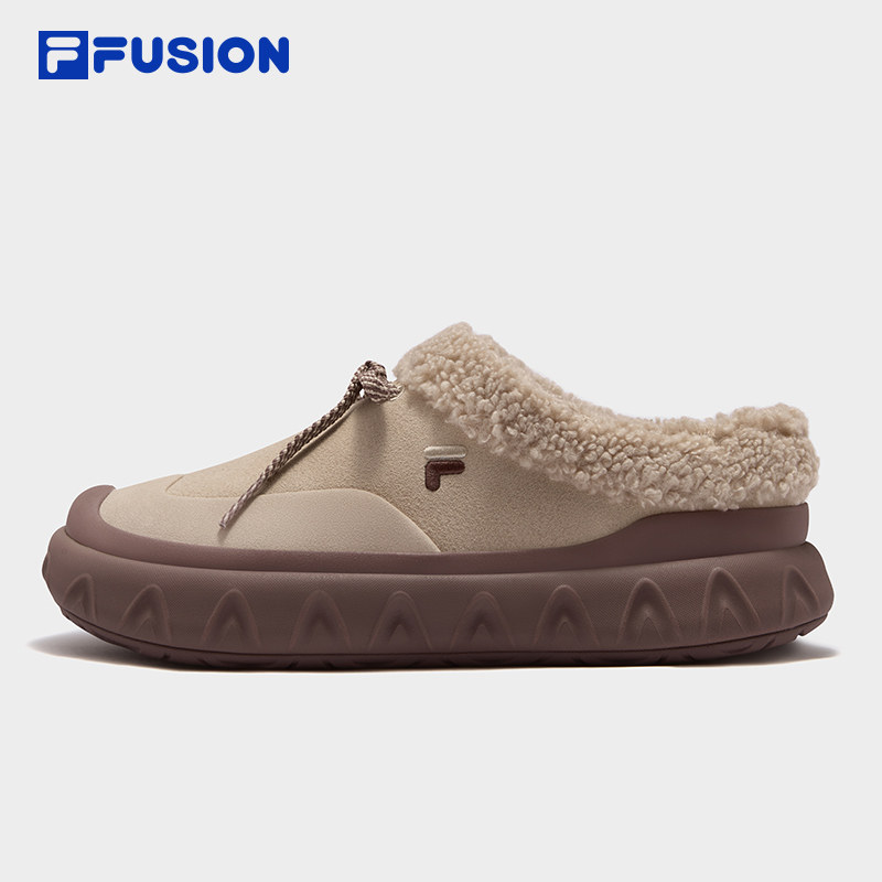 加绒甜筒鞋丨FILA FUSION斐乐女鞋休闲鞋冬季棉鞋勃垦鞋保暖板鞋