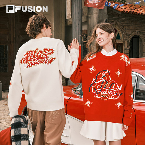 FILAFUSION斐乐潮牌编织衫