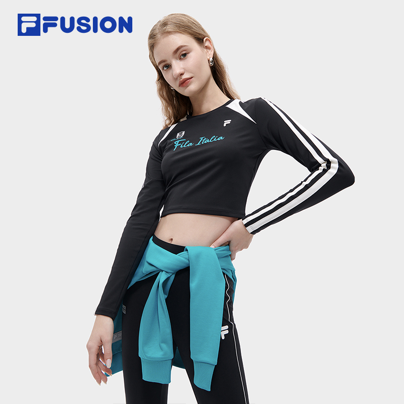 FILAFUSION斐乐女子长袖T