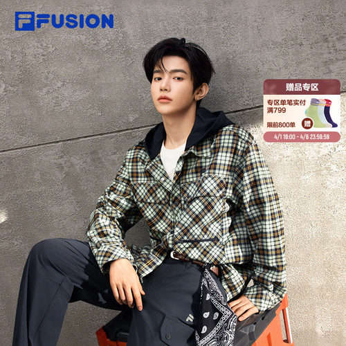 FILAFUSION斐乐潮牌长袖外套