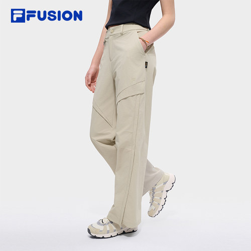 FILAFUSION斐乐女子梭织长裤