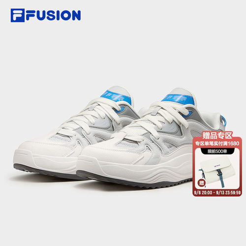 FILAFUSION男鞋板鞋厚底小白鞋