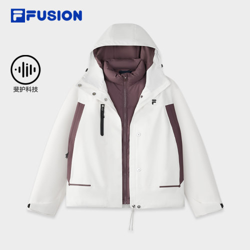 FILAFUSION斐乐女羽绒服两件套