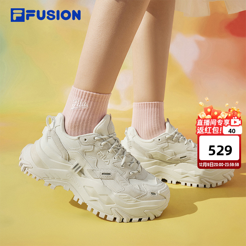 FILAFUSION斐乐硬糖女鞋老爹鞋