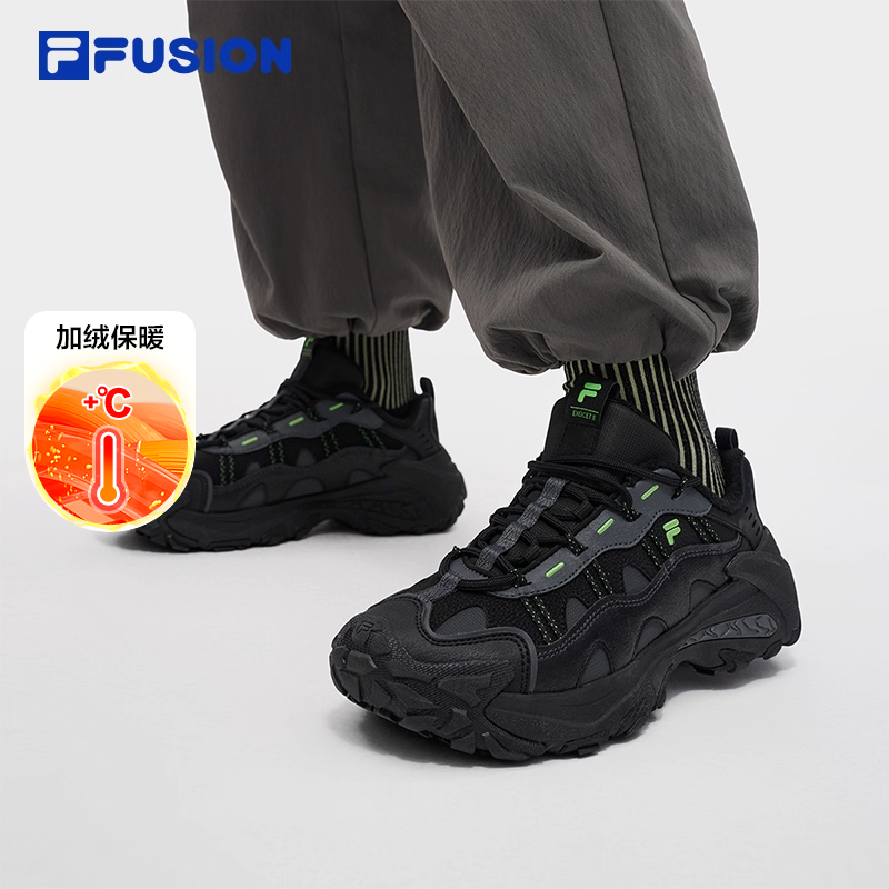 FILAFUSION斐乐潮牌加绒休闲鞋