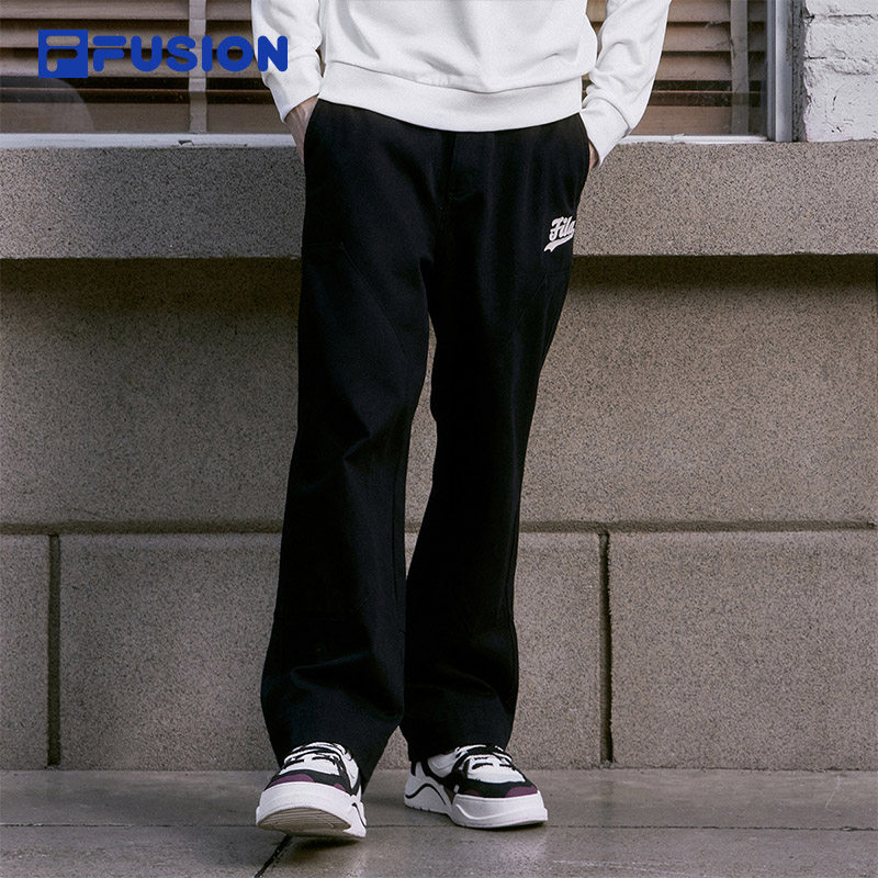 FILA FUSION斐乐潮牌男裤梭织长裤春季纯棉运动裤宽松裤子休闲裤,运动服/休闲服装,运动长裤,淘宝优惠券,粉丝福利购,淘宝优惠卷