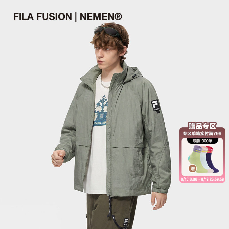 FILAFUSION斐乐潮牌梭织上衣