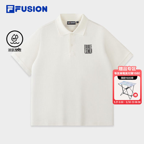 FILAFUSION斐乐潮牌短袖POLO