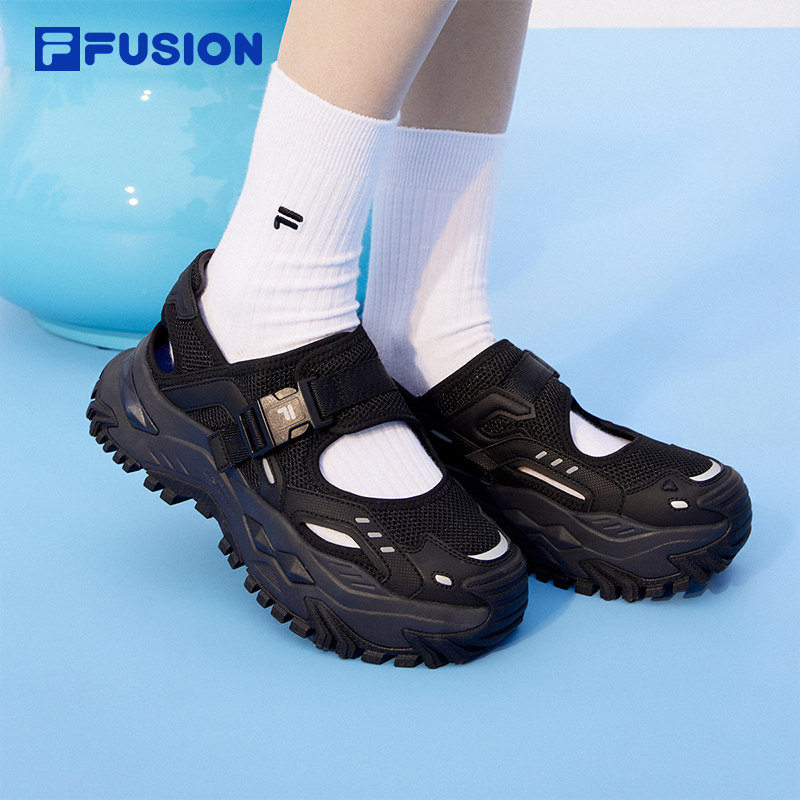 FILA FUSION斐乐运动凉鞋硬糖女鞋夏季厚底透气鞋子玛丽珍休闲鞋,运动鞋new,运动沙滩鞋/凉鞋,淘宝优惠券,粉丝福利购,淘宝优惠卷