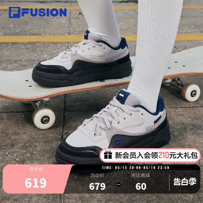 女鞋FILAFUSION板鞋厚底