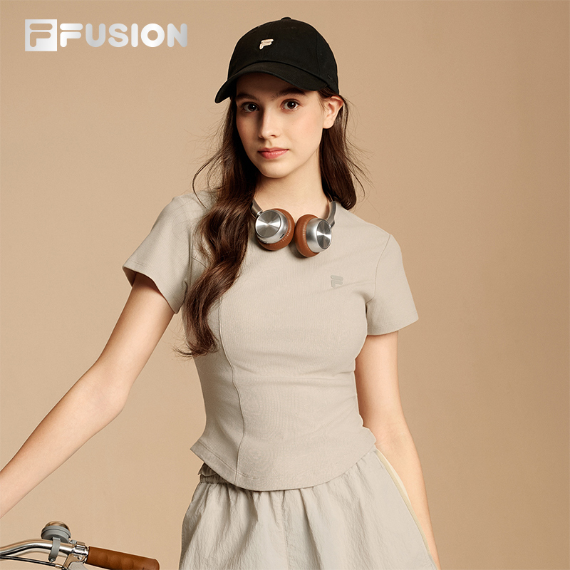 FILAFUSION斐乐女子短袖T