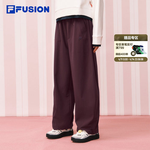 FILAFUSION斐乐女士梭织长裤