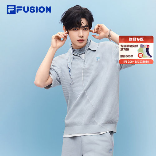 FILAFUSION斐乐男士编织衫