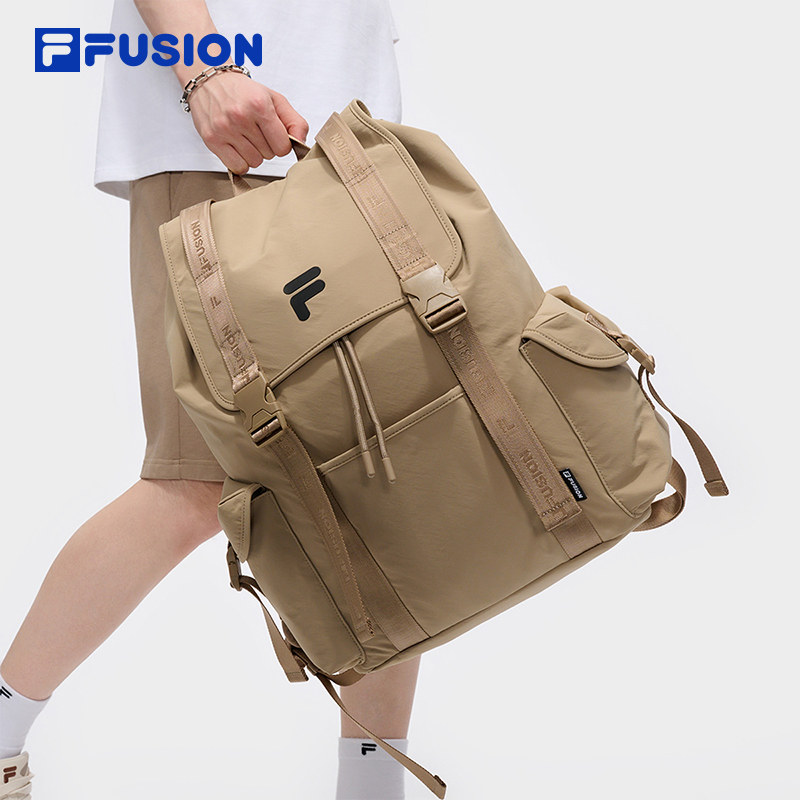 FILA FUSION斐乐包包女包2025夏季新款背包男情侣款多口袋双肩包,运动包/户外包/配件,双肩背包,淘宝优惠券,粉丝福利购,淘宝优惠卷