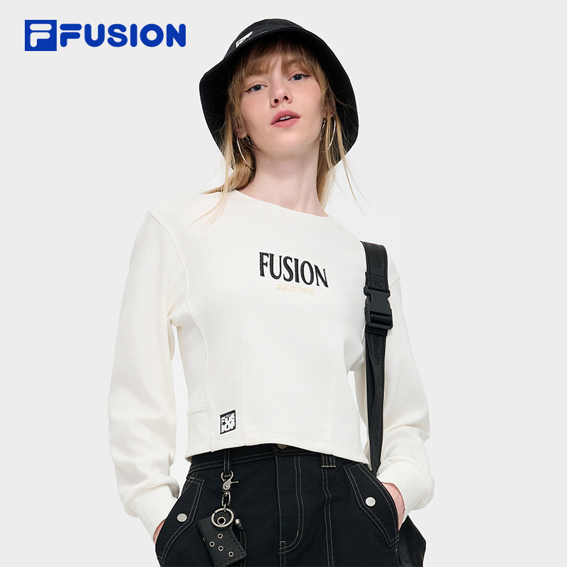 FILAFUSION斐乐女子套头卫衣