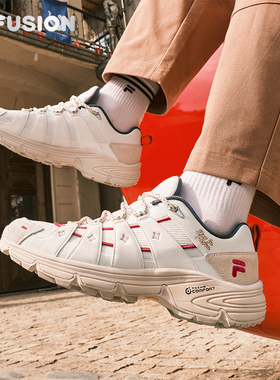 马上起飞丨Dimitri联名Como X FILA FUSION斐乐情侣新年红休闲鞋