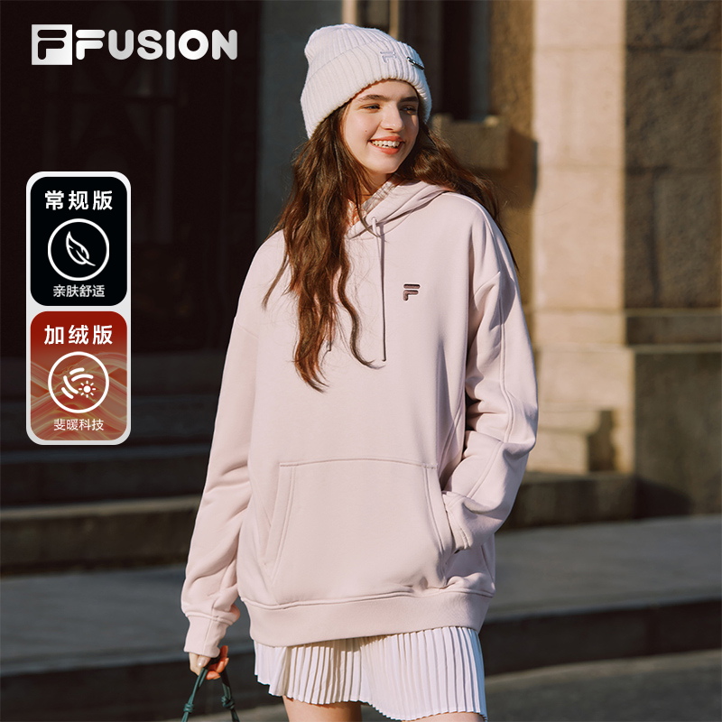 FILAFUSION斐乐潮牌连帽卫衣