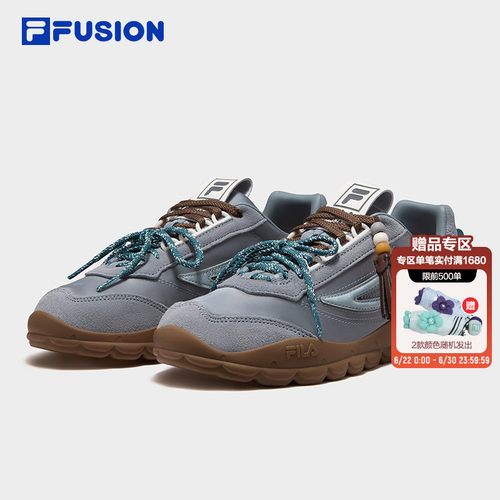 FILAFUSION薄底鞋女休闲德训鞋