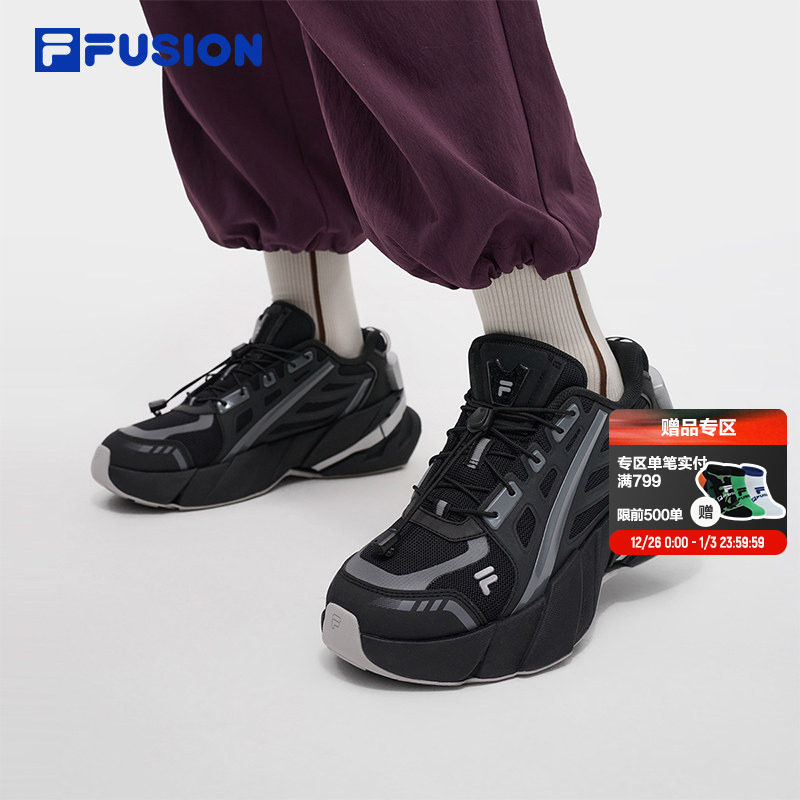 FILA FUSION斐乐女鞋TI-22异钛鞋2025冬季新款机