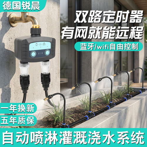 手机控制双路浇水浇花器