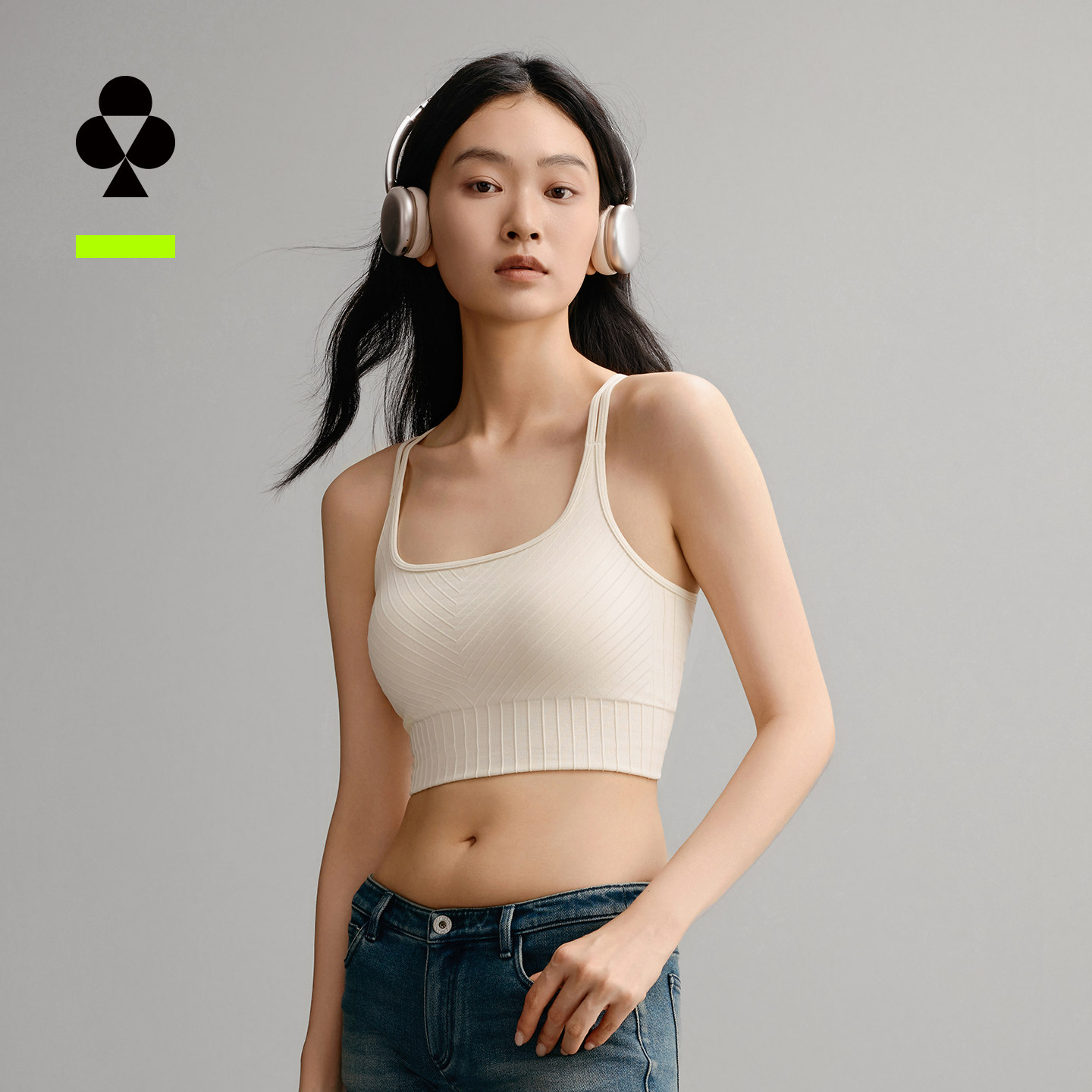 有棵树运动内衣女交叉美背细肩带背心吸湿排汗瑜伽健身可外穿文胸