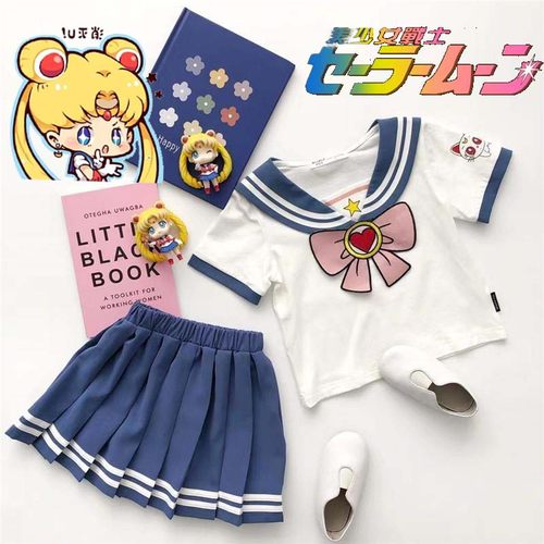 新款女童美少女战士cos服演圣节