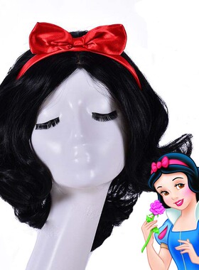 成人白雪公主假发万圣节cosplay白雪公主Snow White 话剧舞台演出