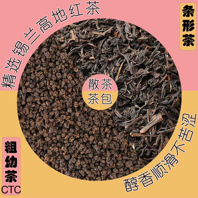 锡兰红茶粉ctc条形茶包奶茶专用图片