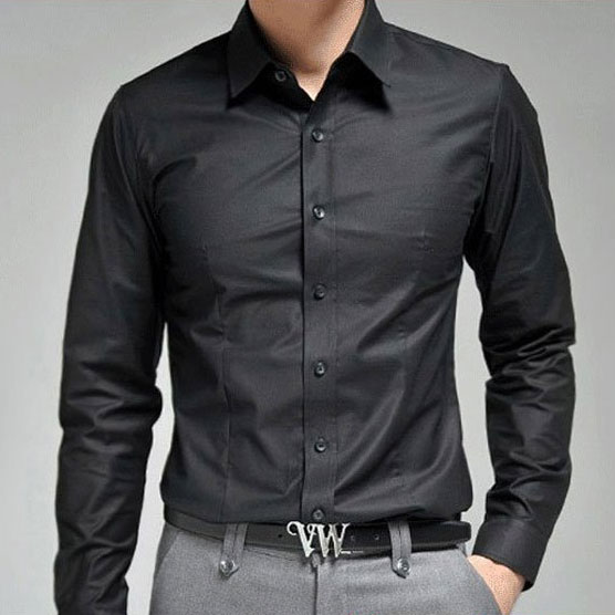 Men business shirt casual wear dress shirts 男款商务长袖衬衫