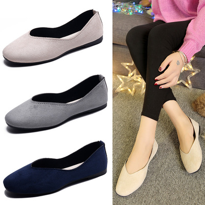 2019大码女鞋 Ladies summer flat shoes women flats туфли
