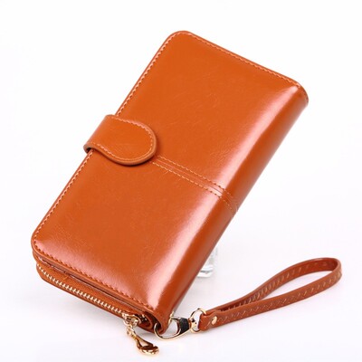 Ladies Wallet Retro mobile phone bag women long card bags