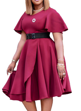 New African women's clothing Party Dress Female have belts