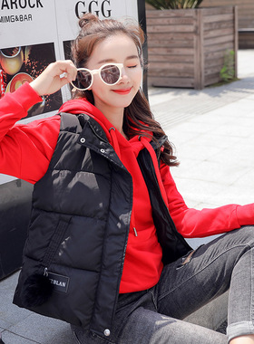 Winter Jacket Women Slim Vest Coat Casual Waistcoat女士马夹