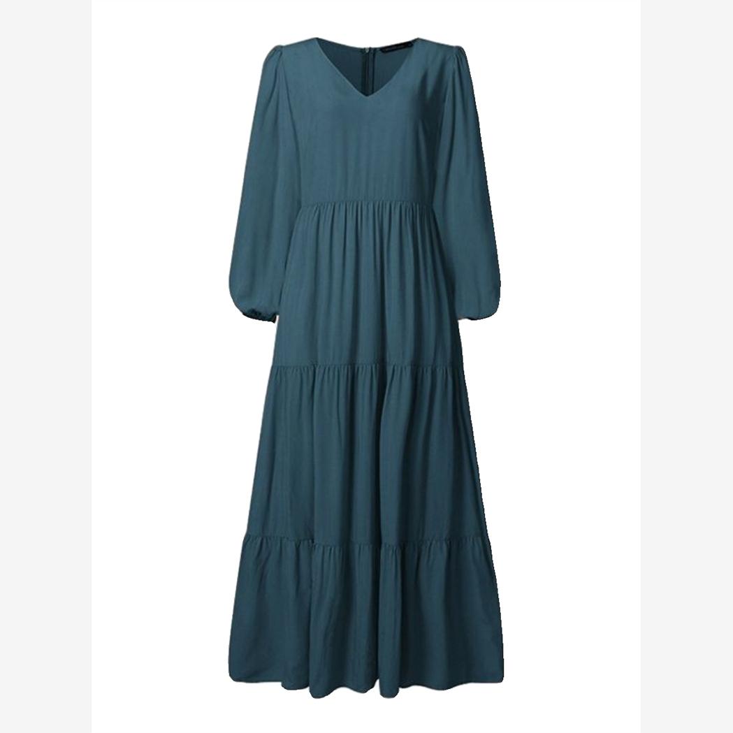 2022 Party Elegant Women Long Sleeve dress S-5XL女长袖连衣裙