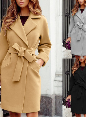 Winter Coats Women Autumn Long Jacket Office Top Outwear外套
