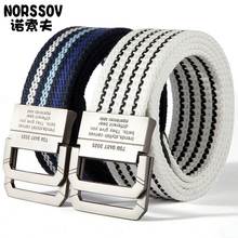 belt men women couple belts Canvas belt Stretch woven canvas