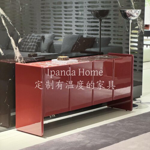 红宝石电视柜现代简约设计师款