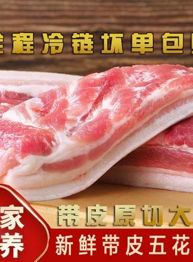 五花肉5斤带皮前后腿肉带