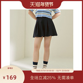 PIT纯色高腰褶皱A字西装 显瘦通勤职业阔腿五分裤 短裤 女2025夏新款