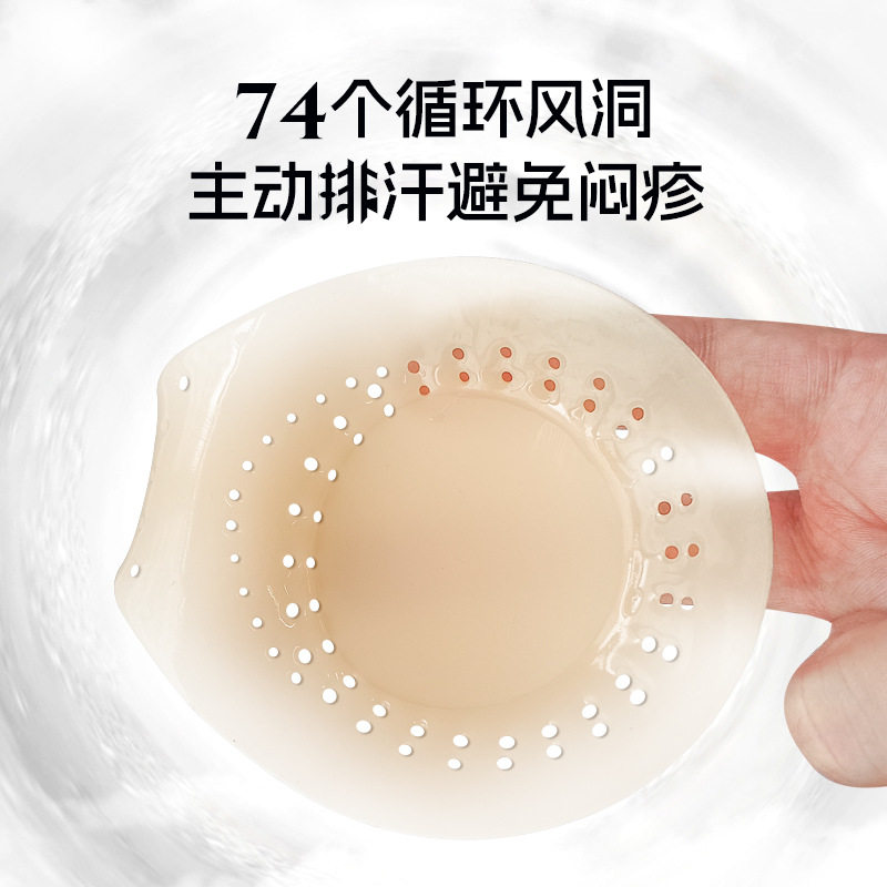 新款螺旋透气风孔乳贴固