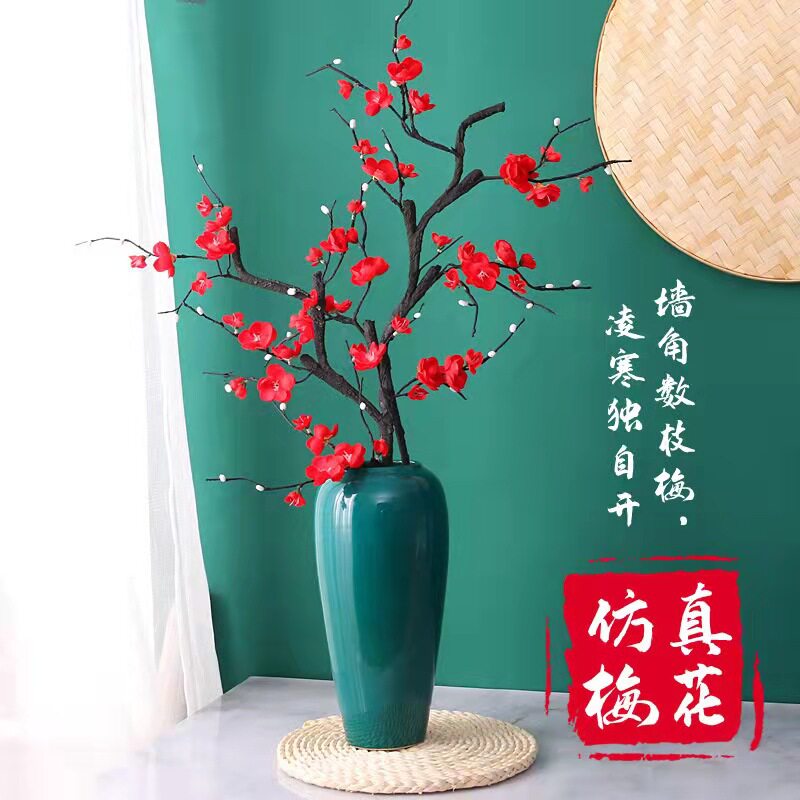 厂家仿真梅花枝腊干支