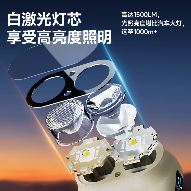 新款LED灯双光源便携式户