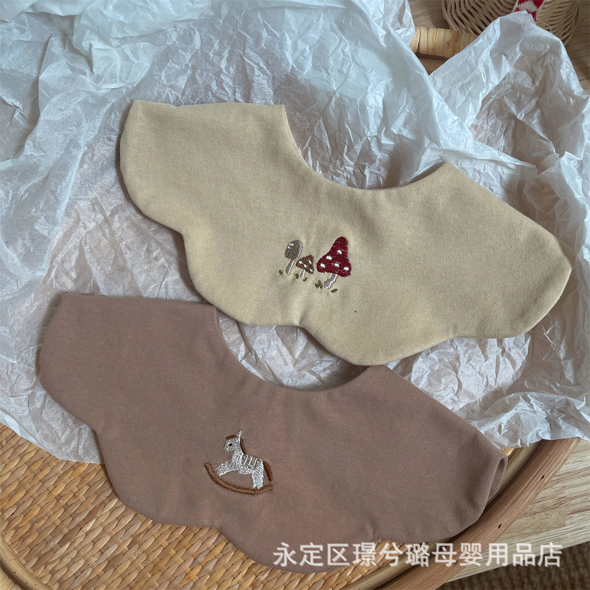 韩系婴儿口水巾男童女童
