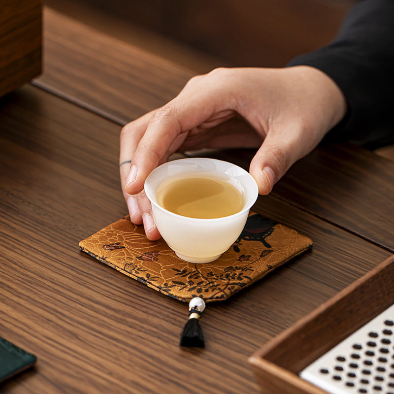 新中式仿香云纱防水双面