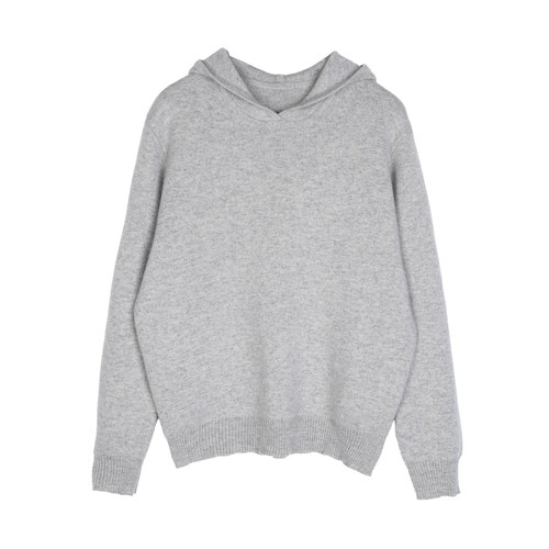 鄂家KVSS纱线 100山羊绒加加厚连帽卫衣 XTJH线头计划