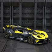 新款 美驰图仿真飞火流星Bolide合金赛车模型摆件车门可开静态