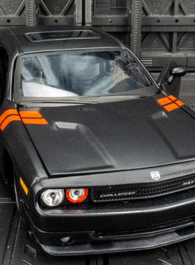 新款 美驰图仿真2008款挑战者肌肉车改装版合金汽车模型静态摆件