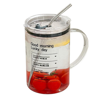 茶迷高硼硅办公居家网红玻璃杯